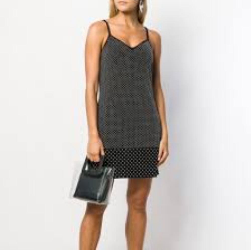 Michael Kors Silver Studded Dress  NWT